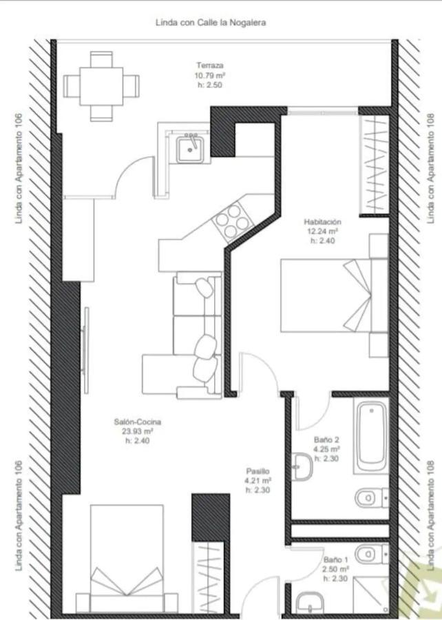 Central 2 Bed Apartment In La Nogalera Torremolinos Dış mekan fotoğraf